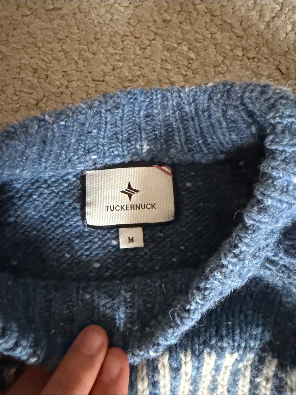 Tuckernuck Fair Isle Sweater, M - Picture 8 of 9